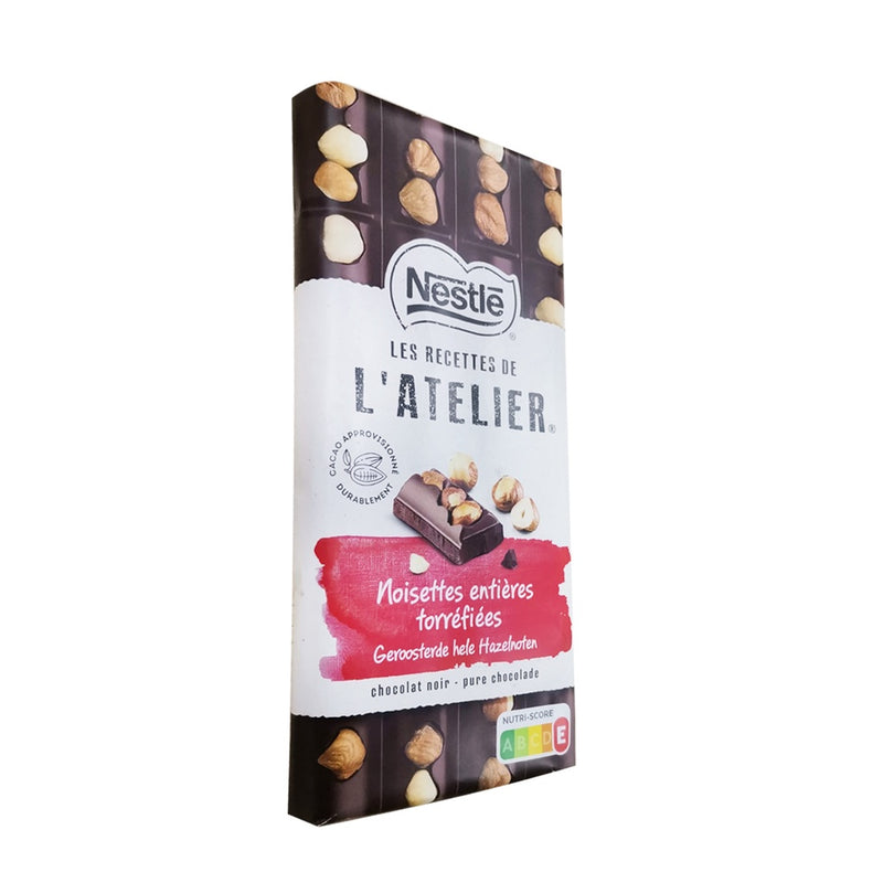 Nestle Les Recettes de L'atelier Dark Chocolate with Almonds 170g