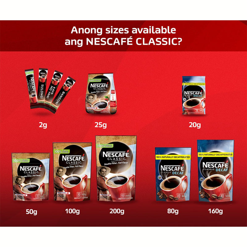 Nescafe Classic Instant Coffee 185g