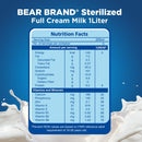 Bear Brand Sterilized UHT Milk 1L