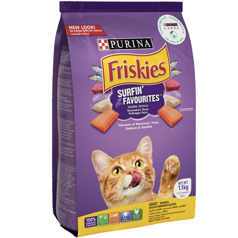 Purina Friskies Surfin' & Turfin' Variety Pack Cat Food - 40 Cans (5.5 Oz Each) - Two Packs Available