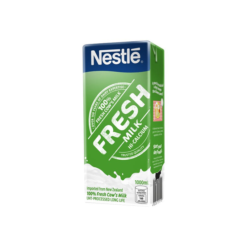 NESTLÉ Fresh Milk 1L Hi-Calcium - Pack of 3