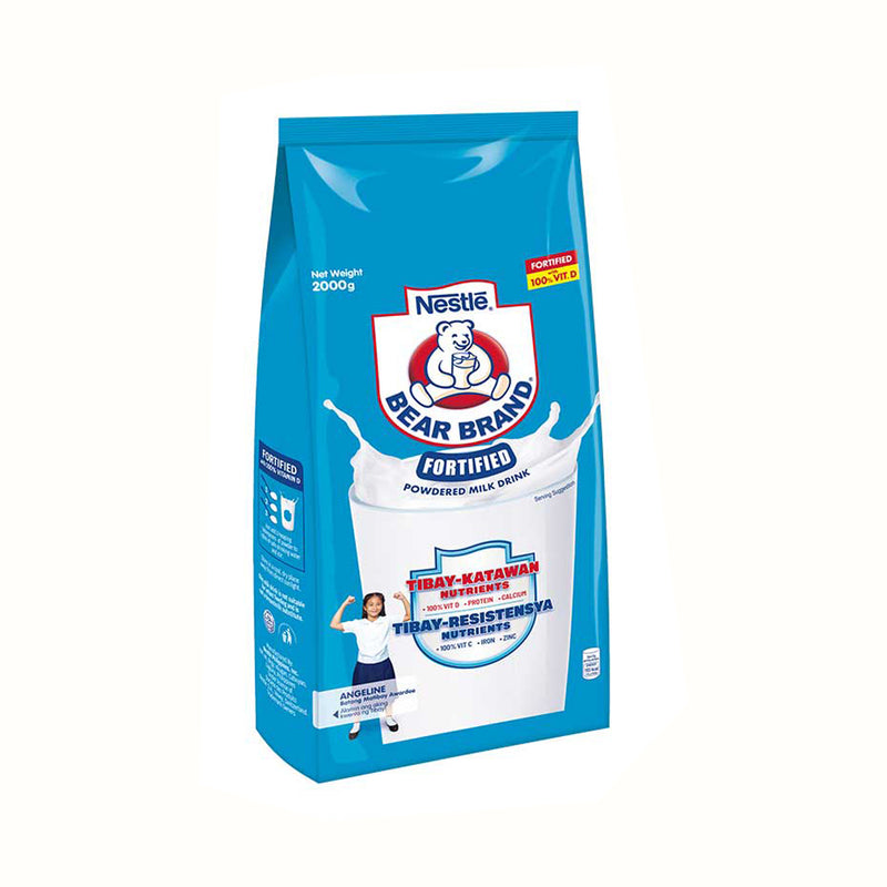 BEAR BRAND Fortified Powdered Milk Drink 1.9kg