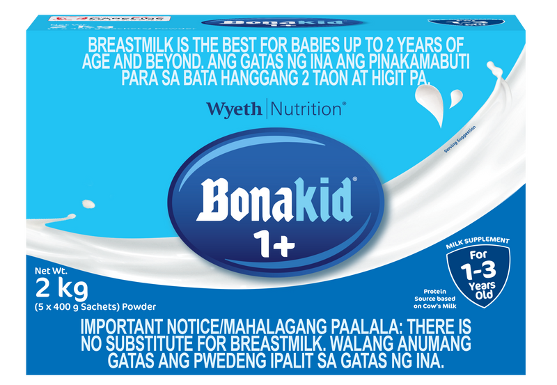 Bonakid Stage 3 Milk Supplement for Children 1 to 3 Years Old 2kg