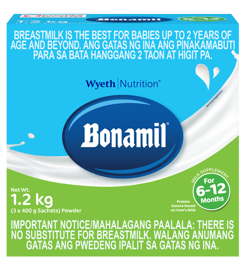 Bonna Stage 2 Follow-up Formula for 6 to 12 Months 1.2kg