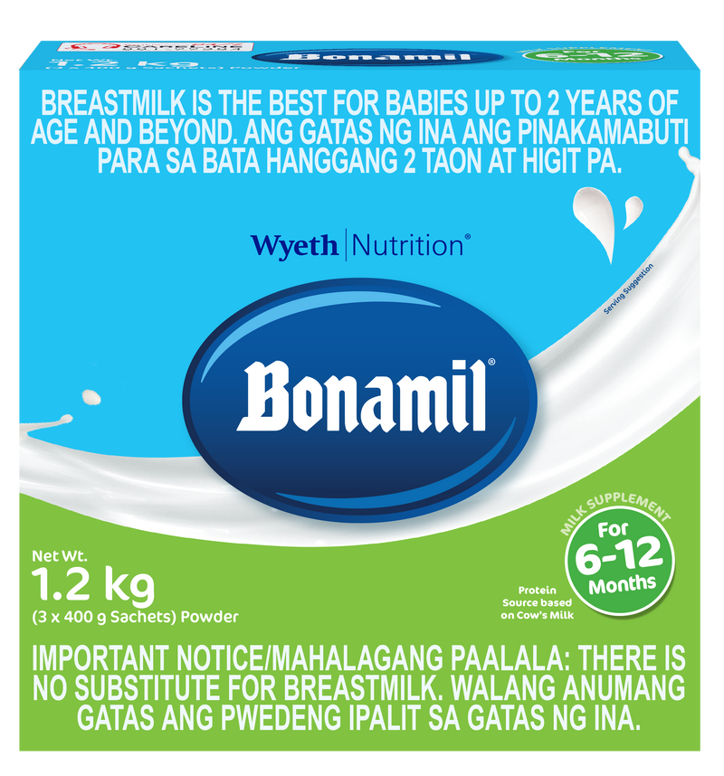 BONAMIL® Milk Supplement for 6 to 12 months 1.2kg