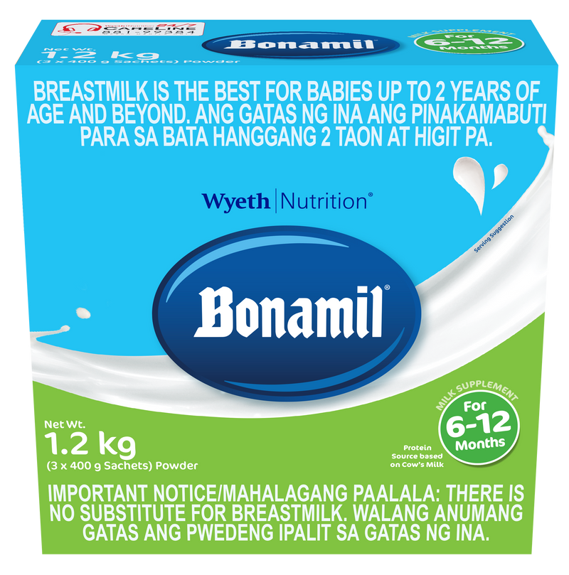 BONAMIL® Milk Supplement for 6 to 12 months 1.2kg