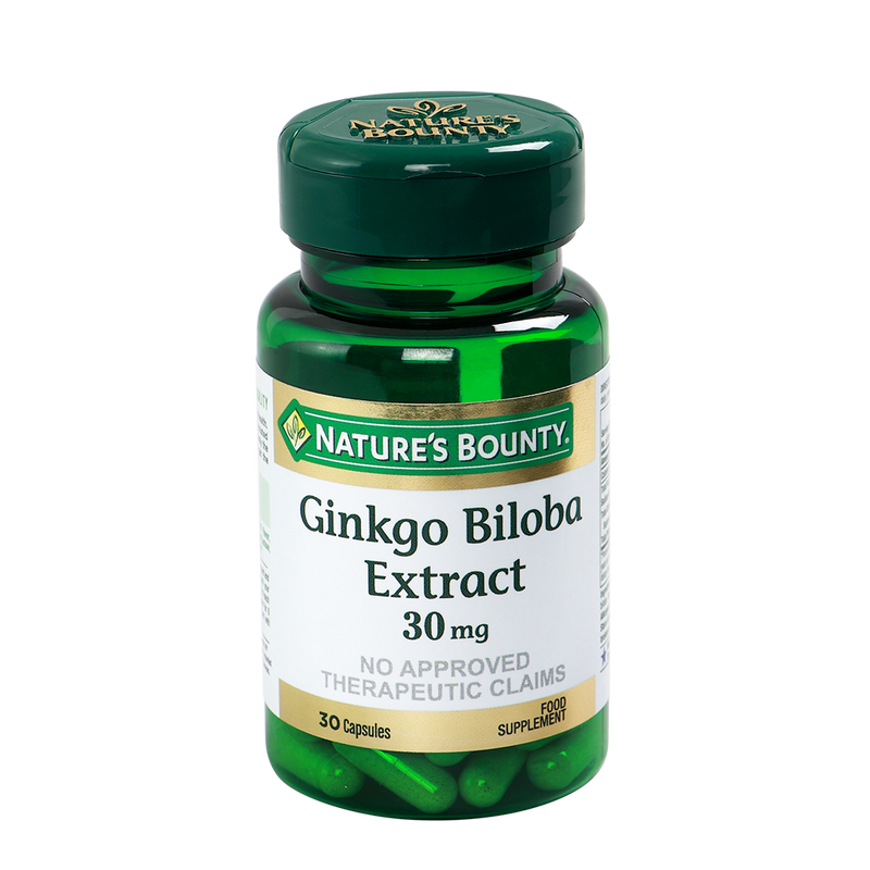 Nature's Bounty Ginkgo Biloba Caps 24(30x30mg) PH