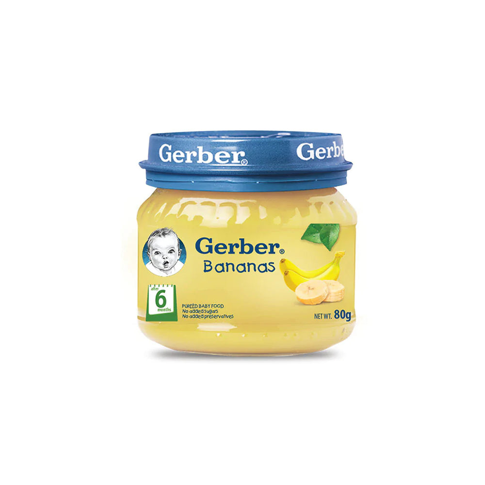 Gerber Banana Puree Baby Food 80g
