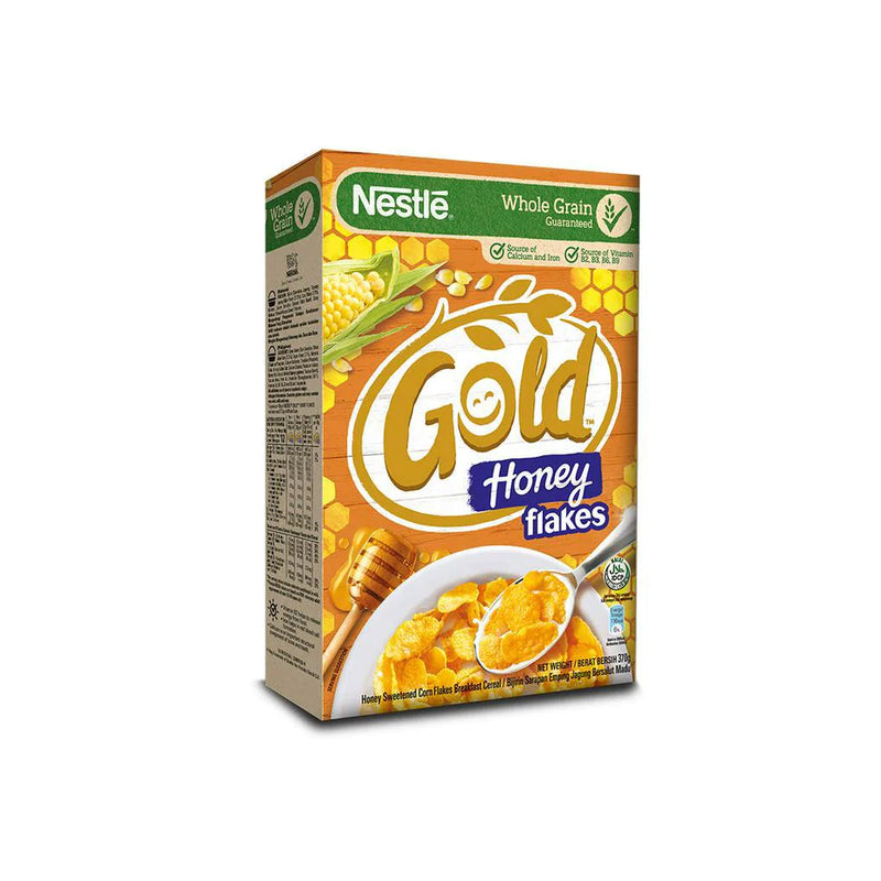 Gold Honey Flakes Breakfast Cereal 370g