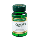 Nature's Bounty L-Carnitine Food Supplement 500mg x 30 Caplets