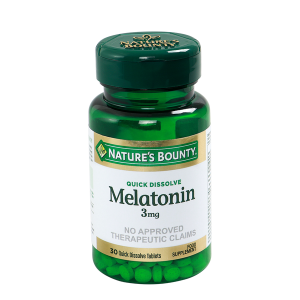 Nature's Bounty Melatonin QDTabs 24(30x3mg) PH