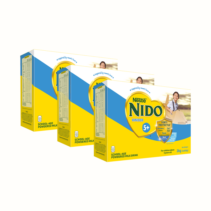 NIDO 5+ Powdered Milk Drink For Children Above 5 Years Old 2kg
