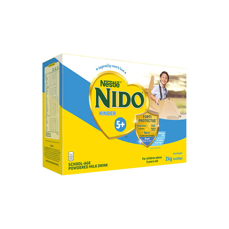 Nido 5+ Powdered Milk Drink for Children Above 5 Years Old 2kg