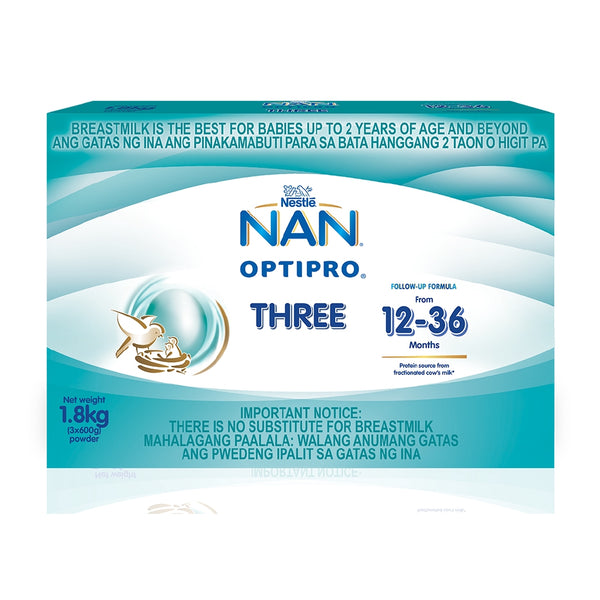NAN® OptiPro® Three Milk Supplement for Children 1-3 Years Old 1.8kg