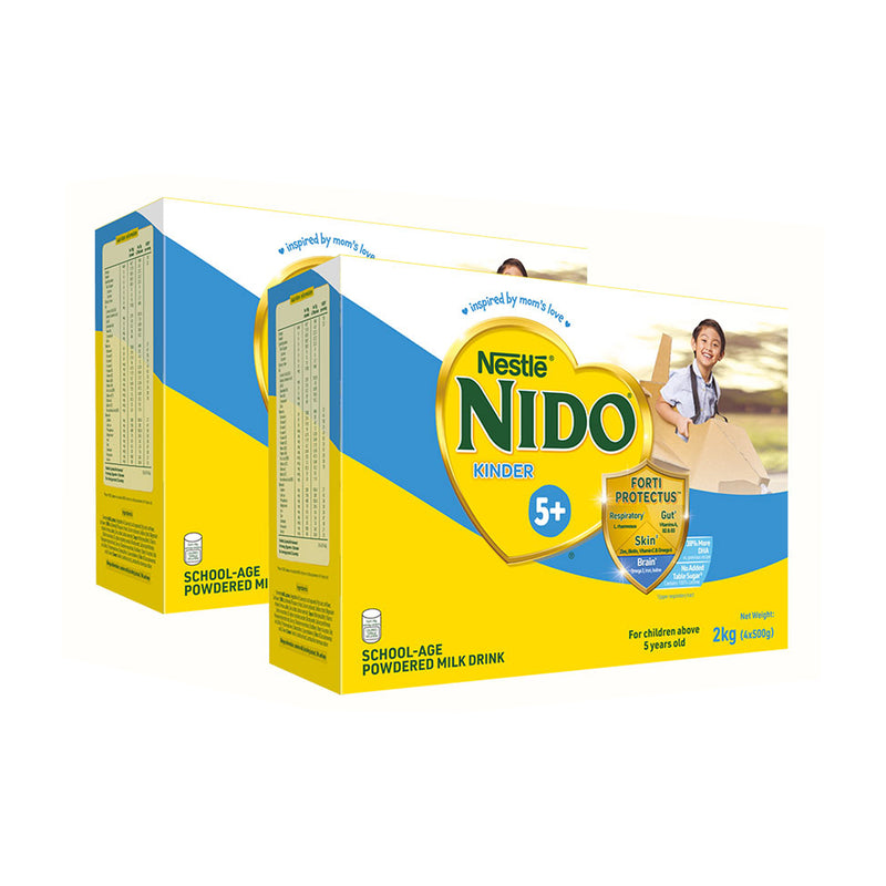 Nido 5+ Powdered Milk Drink for Children Above 5 Years Old 2kg