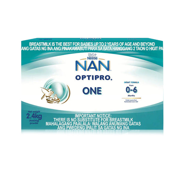NAN OptiPro One Infant Formula For 0-6 Months 2.4kg