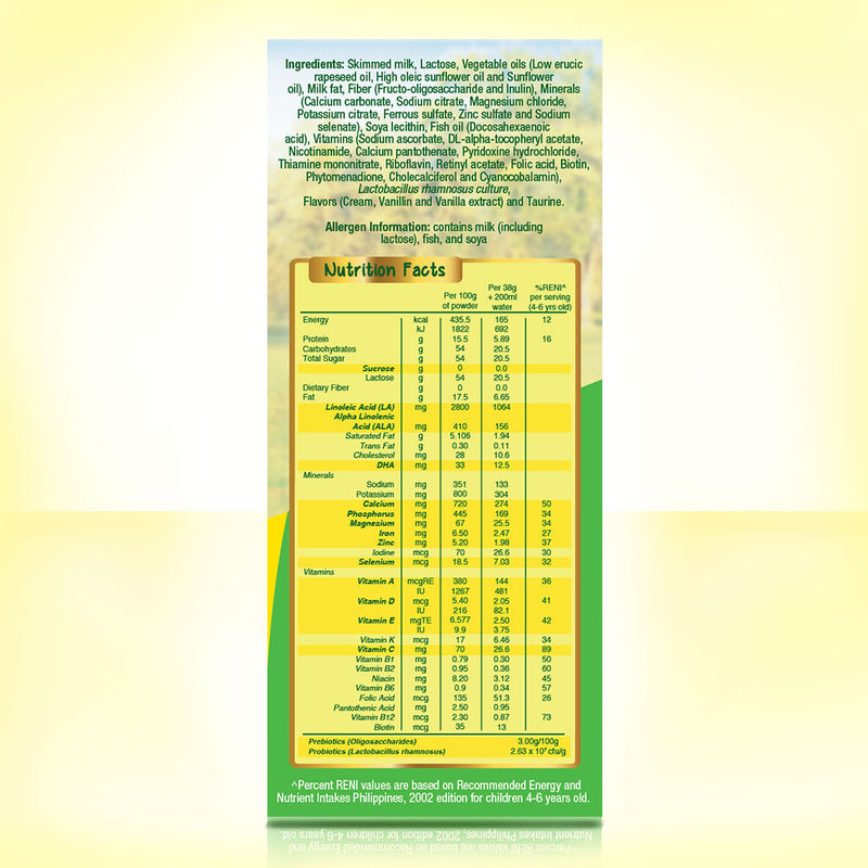 Nido 3+ Powdered Milk Drink for Pre-Schoolers Above 3 Years Old 1.2kg