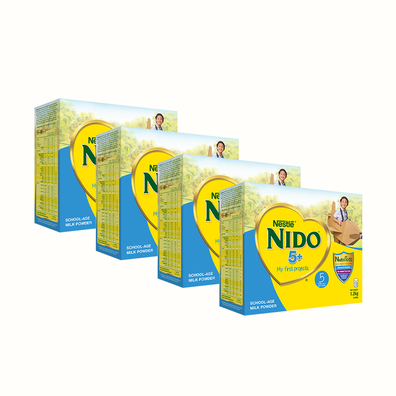 Nido 5+ Powdered Milk Drink for Children Above 5 Years Old 1.2kg