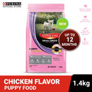 SUPERCOAT Chicken based Dry Dog Food for Puppy Small Breed Dogs - Best Dog Food - 1.4Kg