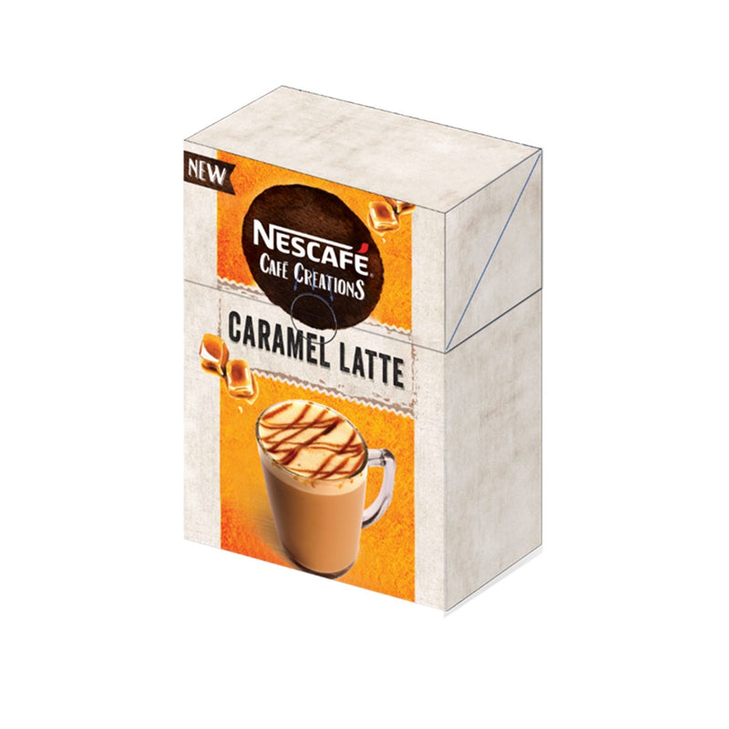 NESCAFÉ Cafe Creations Caramel Latte Coffee Mix 33g - Pack of 30