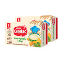CERELAC Mixed Vegetables & Soya Infant Cereal 120g - Pack of 2