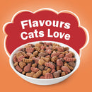 PURINA FRISKIES Meaty Grill Adult Dry Cat Food - 400g