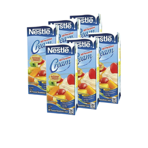 NESTLE All-Purpose Cream 250ml - Pack of 6