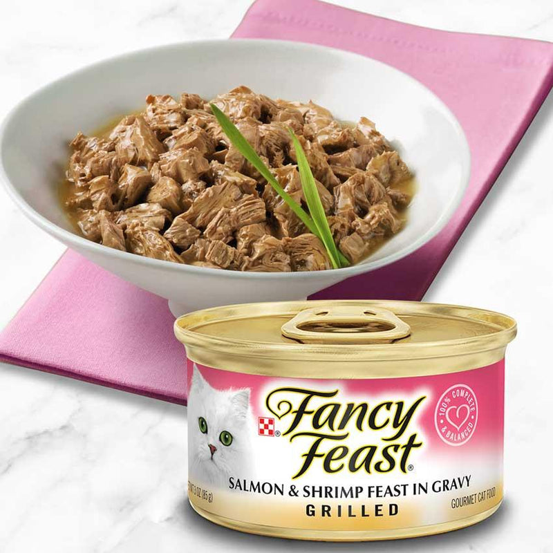 Fancy Feast Grilled Salmon and Shrimp 85g