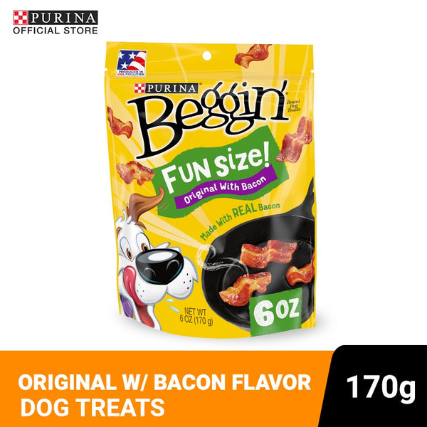Purina Beggin' Littles Bacon Adult Dry Dog Treats 170g
