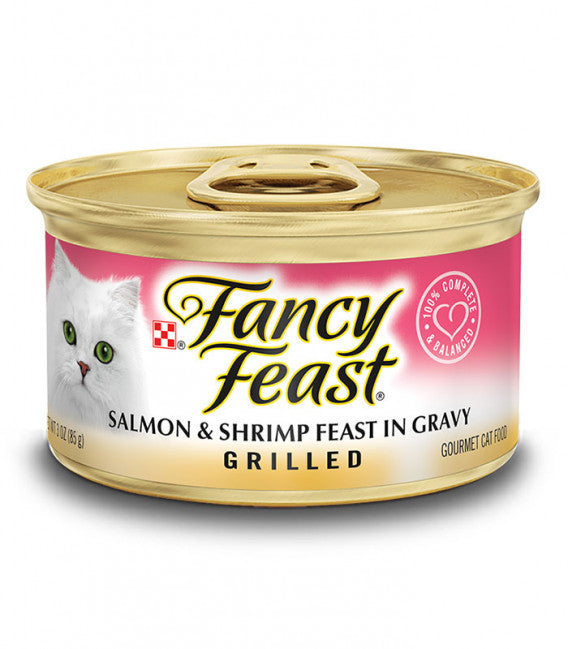 Fancy Feast Grilled Salmon and Shrimp 85g