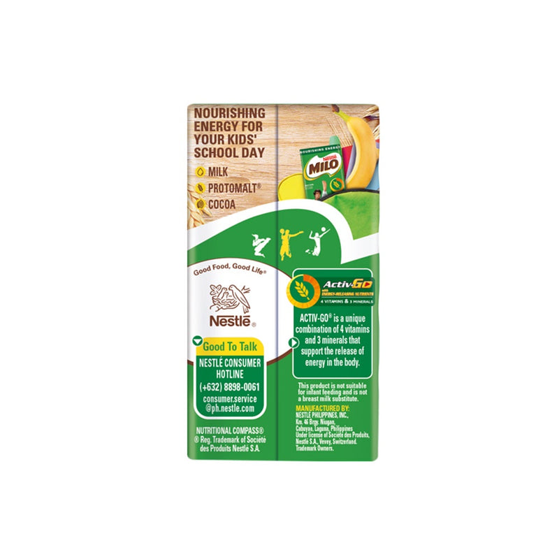 MILO Ready-to-Drink Flavoured Milk 110ml - Pack of 4