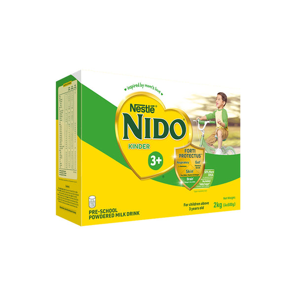 NIDO 3+ Powdered Milk Drink For Pre-Schoolers Above 3 Years Old 2kg
