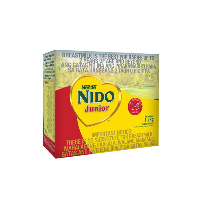 Nido Junior Milk Supplement for Children 1 to 3 Years Old 1.2kg