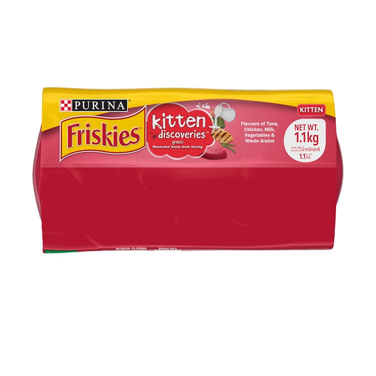 Purina Friskies Kitten Discoveries Dry Cat Food 1kg